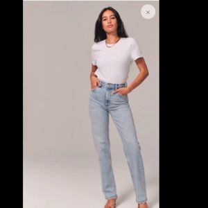 Abercrombie & Fitch Light Blue High Rise Women Jeans
